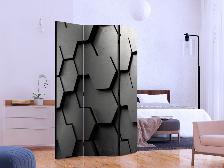 Folding Screen Black Gate [Room Dividers] 150996 additionalImage 2