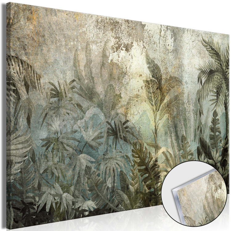 Acrylic print Jungle - An Exotic Forest on an Island in Natural Green Colors [Glass] 151496