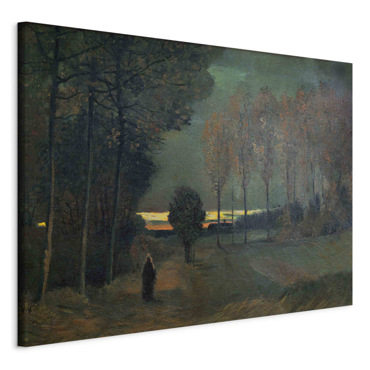 Art Reproduction Autumn landscape in the evening  155296 additionalImage 2