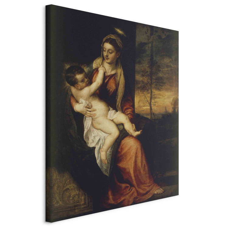 Reproduction Painting Madonna and Child in an Evening Landscape 155796 additionalImage 2