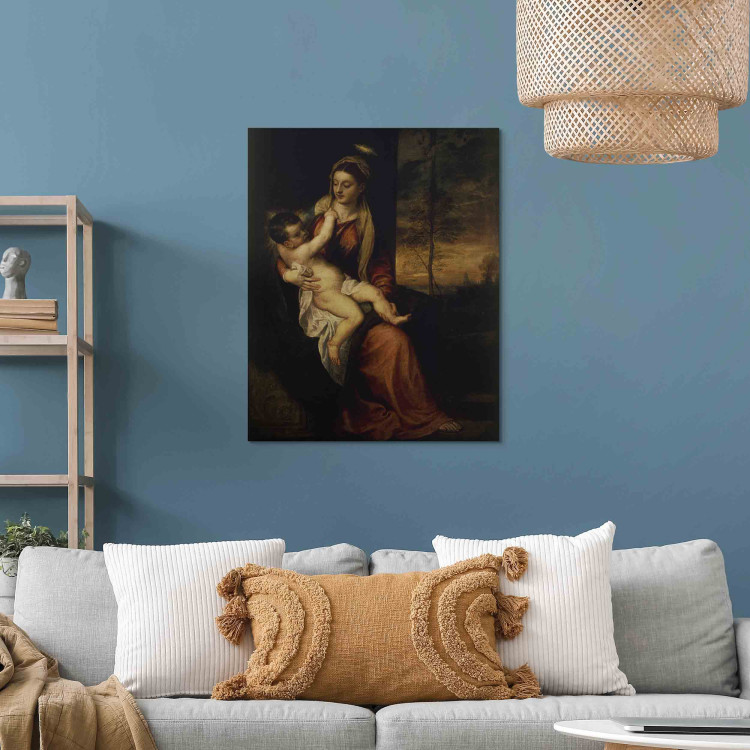 Reproduction Painting Madonna and Child in an Evening Landscape 155796 additionalImage 3