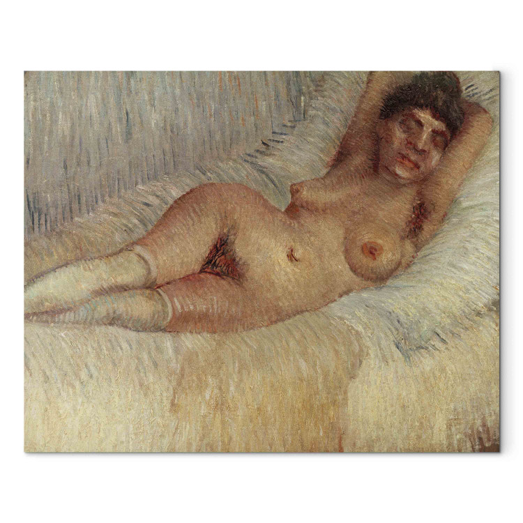Art Reproduction Female nude on a bed 156396