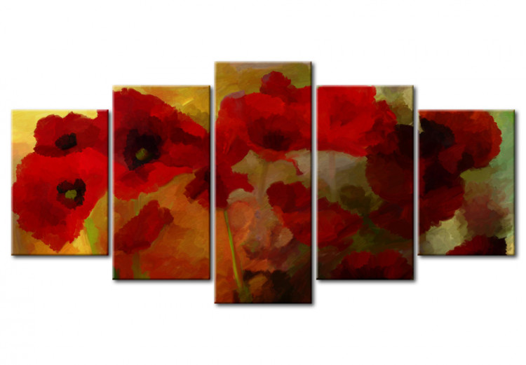 Canvas Print Poppy impressions 55496