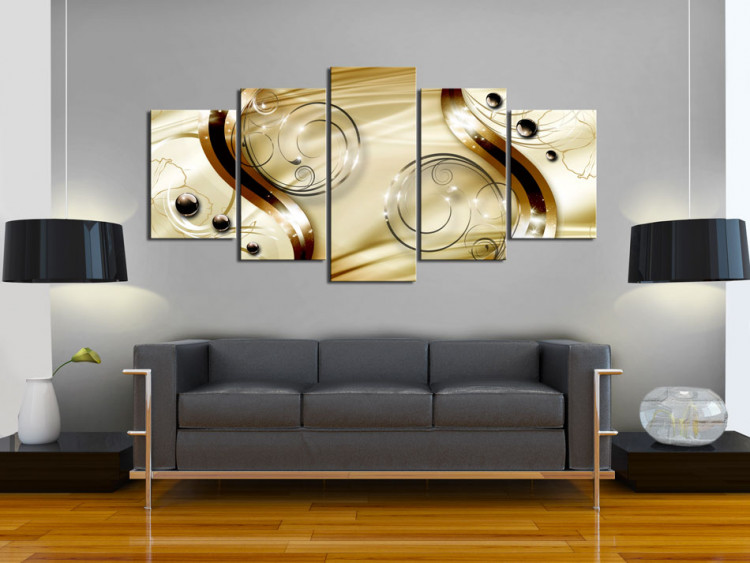 Canvas Art Print Gold nymph 55796 additionalImage 3