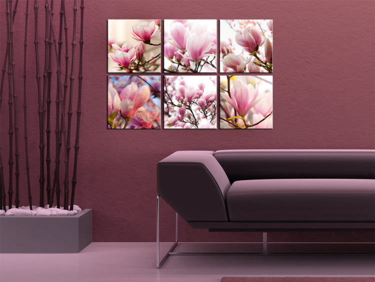Canvas Art Print Southern magnolias 58496 additionalImage 3