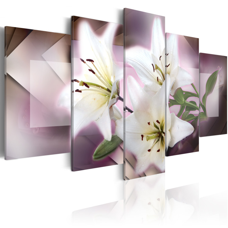 Canvas Art Print Dreams and lilies 58696 additionalImage 2