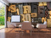Photo Wallpaper Wooden letters 60896