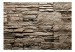 Wall Mural Brown stone - background with irregular texture of stone blocks 98096 additionalThumb 1