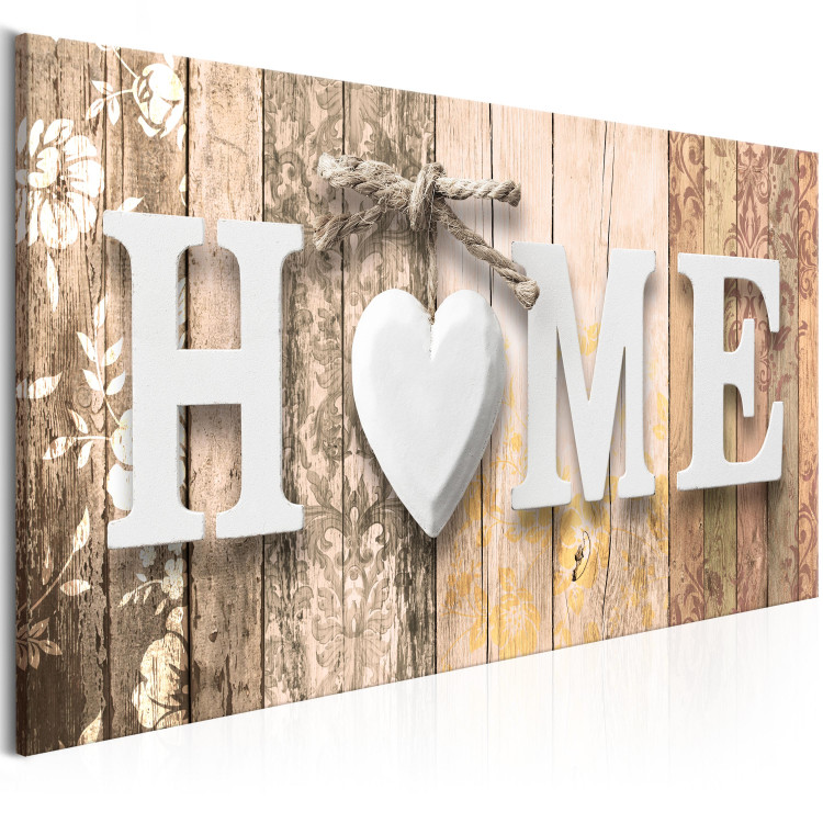 Canvas Art Print Smell of Home (1 Part) Beige Wide 107707 additionalImage 2
