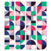 Modern Wallpaper Geometric Mosaic (Colourful) 108107 additionalThumb 1