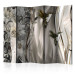 Room Divider Screen Source of Crystals II - birds on an abstract background with waves and crystals 108407
