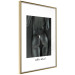 Wall Poster Little black - black and white sensual composition with a woman and texts 115007 additionalThumb 6