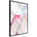 Poster Triangles - colorful abstract composition in geometric shapes 117207 additionalThumb 12