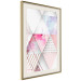 Poster Triangles - colorful abstract composition in geometric shapes 117207 additionalThumb 2