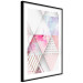 Poster Triangles - colorful abstract composition in geometric shapes 117207 additionalThumb 11