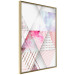 Poster Triangles - colorful abstract composition in geometric shapes 117207 additionalThumb 12