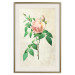 Wall Poster Victorian Rose - colorful floral composition against a background of beige stripes 117407 additionalThumb 18