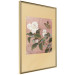 Wall Poster Azalea Flower - white petals among green leaves and a colorful butterfly 117607 additionalThumb 12