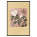 Wall Poster Azalea Flower - white petals among green leaves and a colorful butterfly 117607 additionalThumb 18
