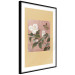 Wall Poster Azalea Flower - white petals among green leaves and a colorful butterfly 117607 additionalThumb 11