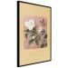 Wall Poster Azalea Flower - white petals among green leaves and a colorful butterfly 117607 additionalThumb 10