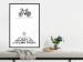 Wall Poster I like Cycling - black English texts with emojis on a white background 122807 additionalThumb 5