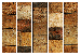 Room Separator Wooden Textures II (5-piece) - samples of different wood species 124307 additionalThumb 7