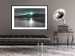 Wall Poster January Night - lake landscape with blue moon in the sky 124507 additionalThumb 4