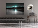 Wall Poster January Night - lake landscape with blue moon in the sky 124507 additionalThumb 18