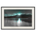 Wall Poster January Night - lake landscape with blue moon in the sky 124507 additionalThumb 27
