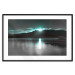 Wall Poster January Night - lake landscape with blue moon in the sky 124507 additionalThumb 25