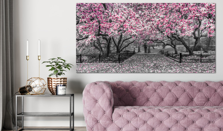 Large canvas print Magnolia Park - Pink II [Large Format] 128607 additionalImage 5