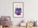 Wall Poster Forest Dwellers - abstract colorful forest with figures and a funny character 129907 additionalThumb 24