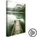 Canvas Silence (1-piece) Vertical - landscape of a wooden bridge scenery 130307 additionalThumb 6