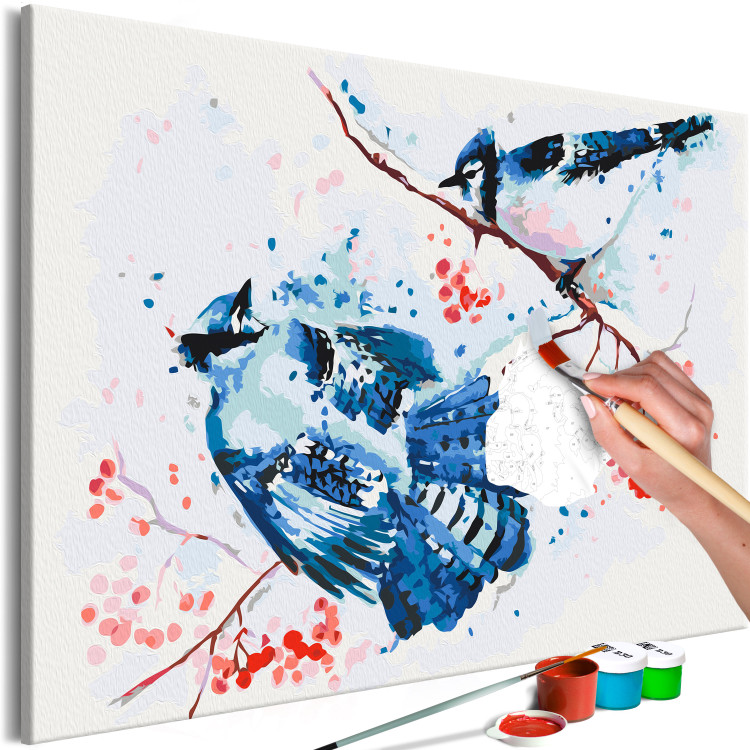 Paint by Number Kit Blue Birds 130807 additionalImage 4