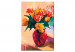 Paint by Number Kit Tulips in Red Vase  132307 additionalThumb 5