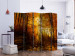 Room Divider Autumn Illumination II - forest landscape with the glow of sunlight 134107 additionalThumb 2