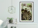 Poster Jungle Nobility - tropical composition of green monstera leaves 134507 additionalThumb 24