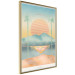 Poster Welcome to Hawaii - tropical summer landscape in pastel motif 135007 additionalThumb 14