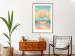 Poster Welcome to Hawaii - tropical summer landscape in pastel motif 135007 additionalThumb 13