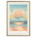 Poster Welcome to Hawaii - tropical summer landscape in pastel motif 135007 additionalThumb 20
