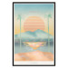 Poster Welcome to Hawaii - tropical summer landscape in pastel motif 135007 additionalThumb 16