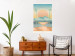 Poster Welcome to Hawaii - tropical summer landscape in pastel motif 135007 additionalThumb 4