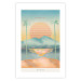 Poster Welcome to Hawaii - tropical summer landscape in pastel motif 135007 additionalThumb 25