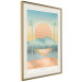 Poster Welcome to Hawaii - tropical summer landscape in pastel motif 135007 additionalThumb 3