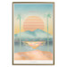 Poster Welcome to Hawaii - tropical summer landscape in pastel motif 135007 additionalThumb 21