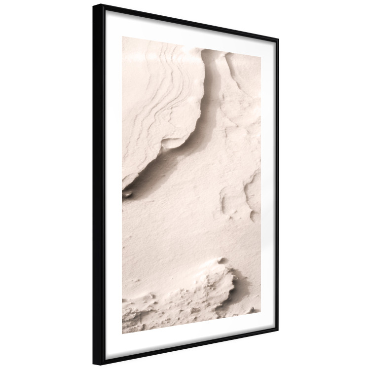Poster Trace of the Wind - light sand texture on a beach with uneven structure 135307 additionalImage 4