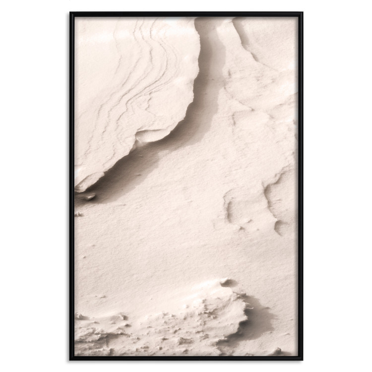 Poster Trace of the Wind - light sand texture on a beach with uneven structure 135307 additionalImage 10