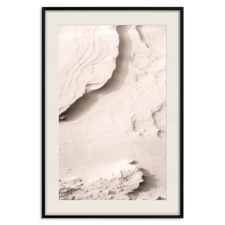 Poster Trace of the Wind - light sand texture on a beach with uneven structure 135307 additionalImage 17