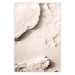 Poster Trace of the Wind - light sand texture on a beach with uneven structure 135307